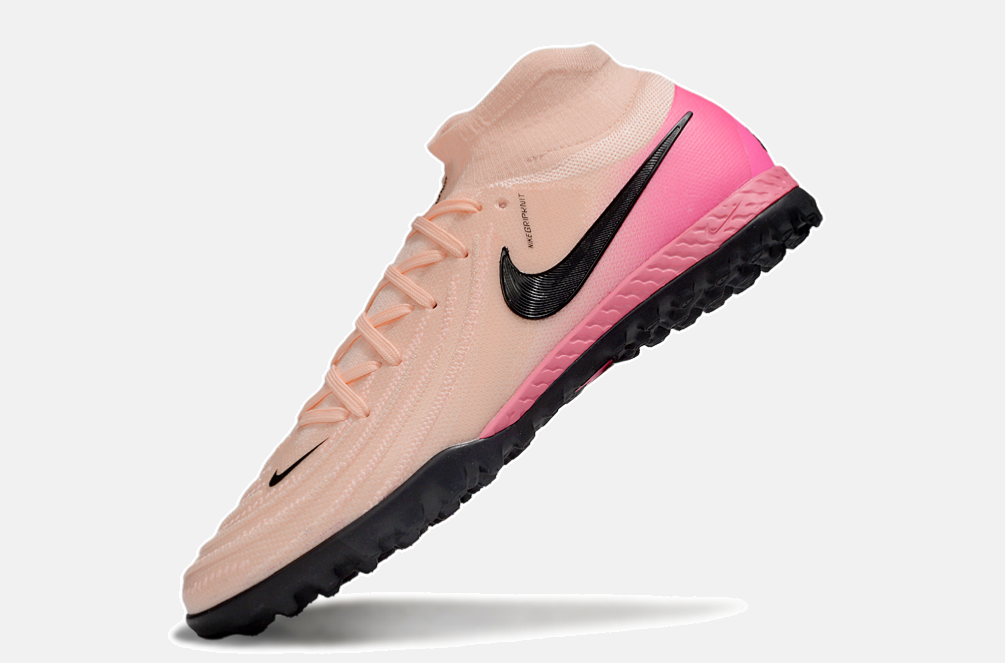 Chuteira Nike Phantom Luna TF - Rosa e Preta