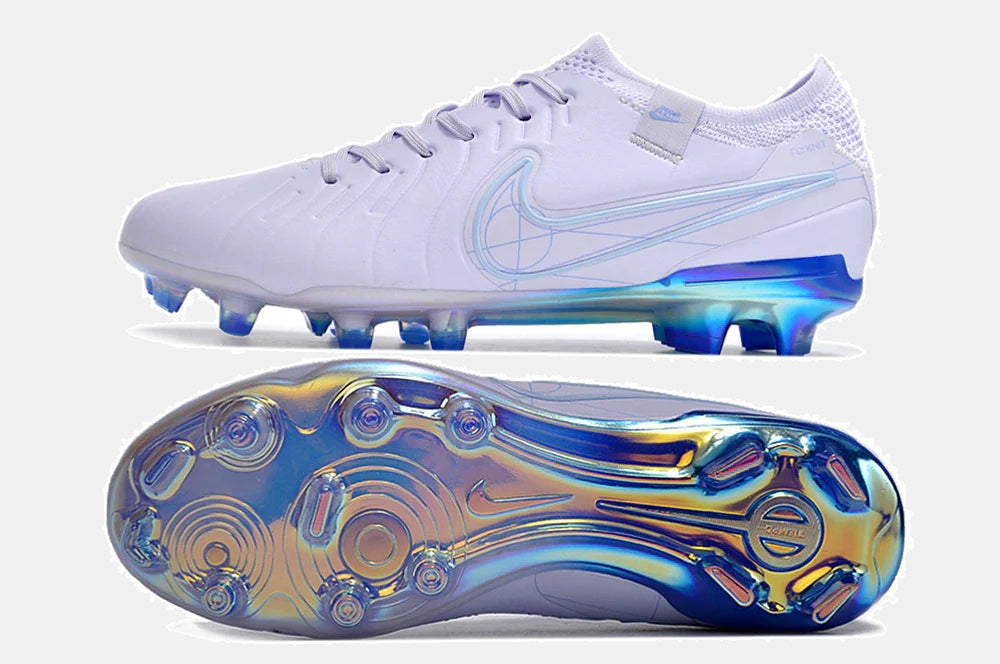 Chuteira Nike Tiempo Legend 10 FG - Branco Gelo