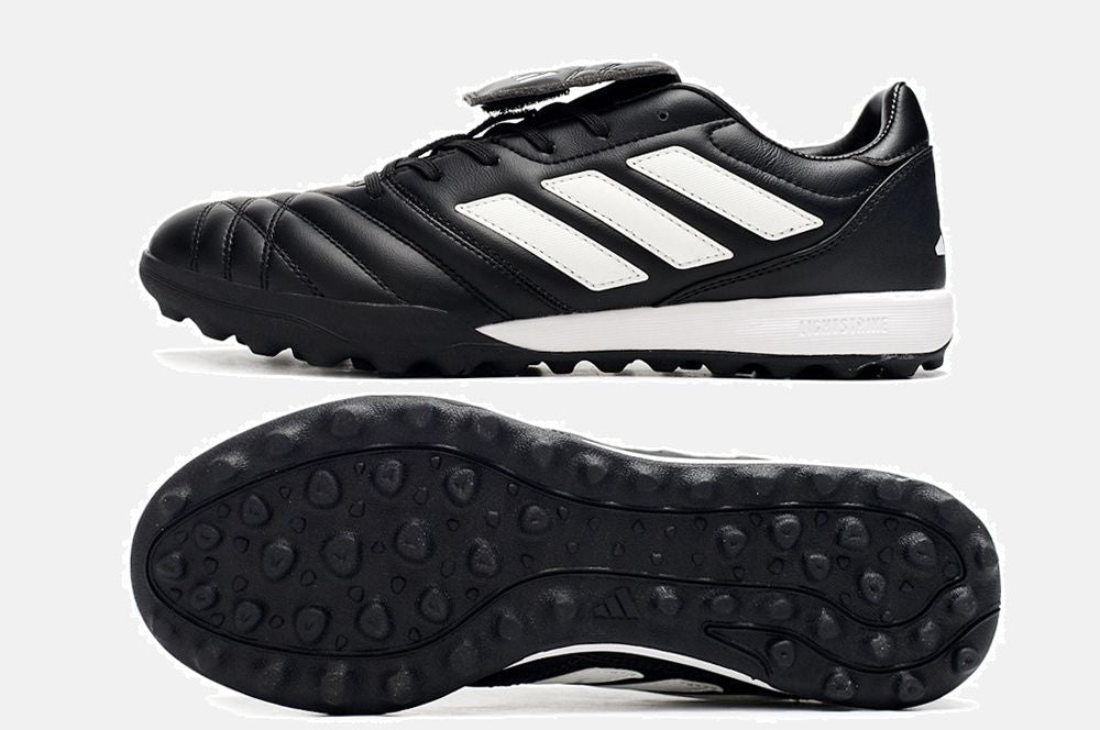Chuteira Society Adidas Copa Mundial TF - Preta e Branca - MAGNUM SPORT*