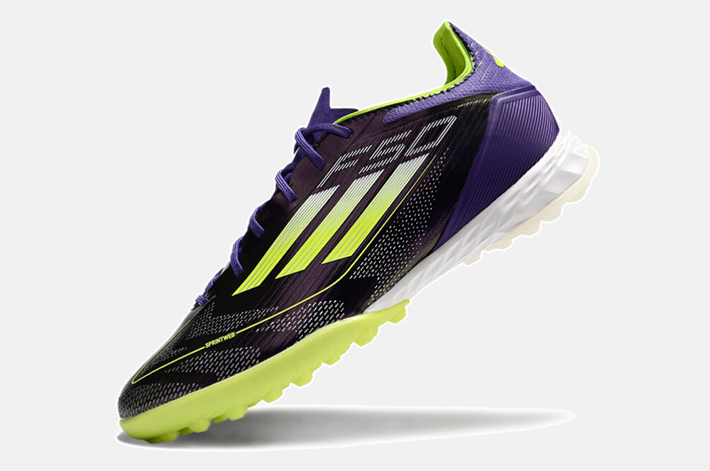 Chuteira Society Adidas F50.1 TF - Roxa e Laranja