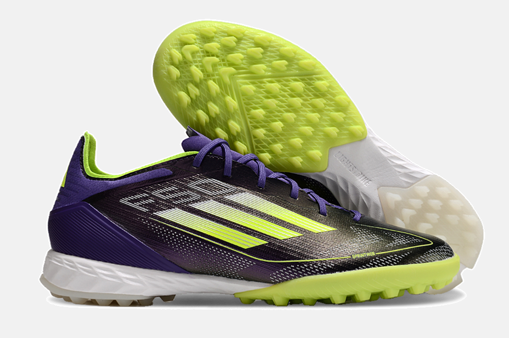 Chuteira Society Adidas F50.1 TF - Roxa e Laranja