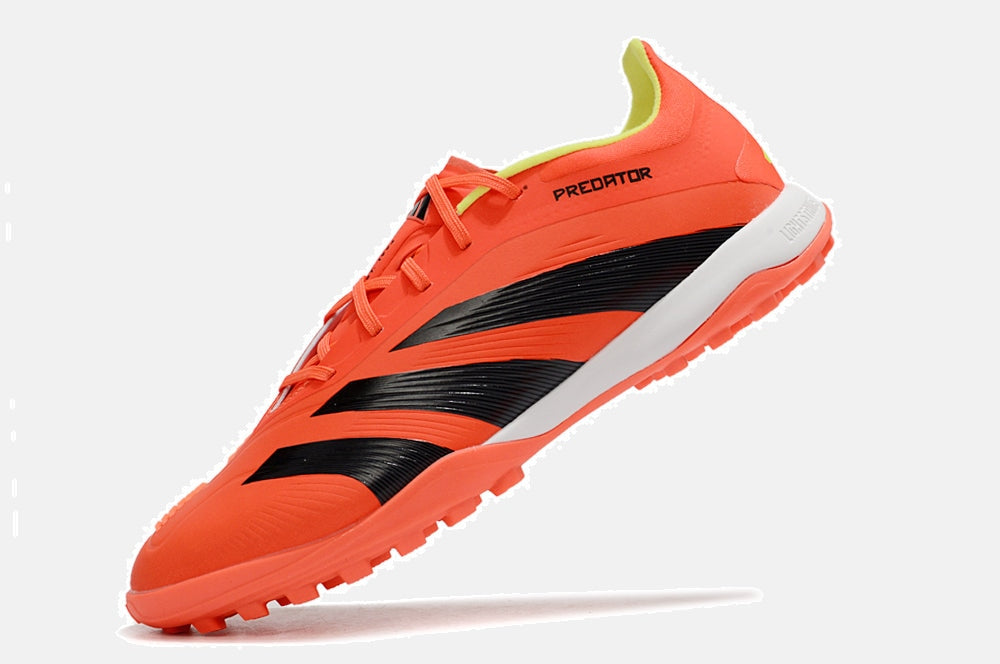 Chuteira Society Adidas Predator Elite 24 TF - Laranja e Preta