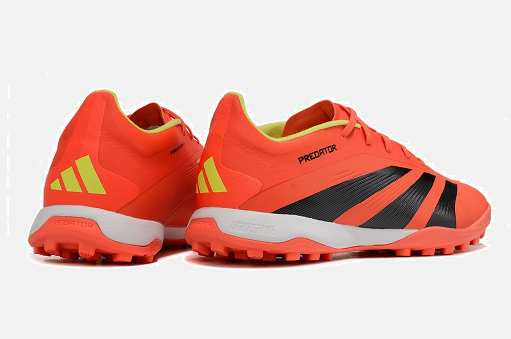 Chuteira Society Adidas Predator Elite 24 TF - Laranja e Preta