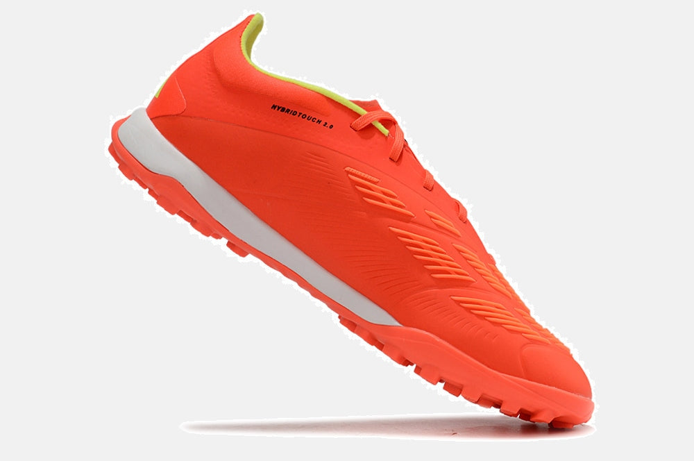 Chuteira Society Adidas Predator Elite 24 TF - Laranja e Preta