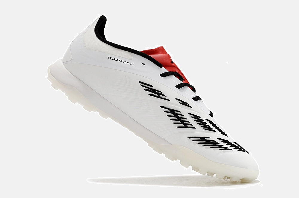 Chuteira Society Adidas Predator Elite 24 TF - Branca e Preta