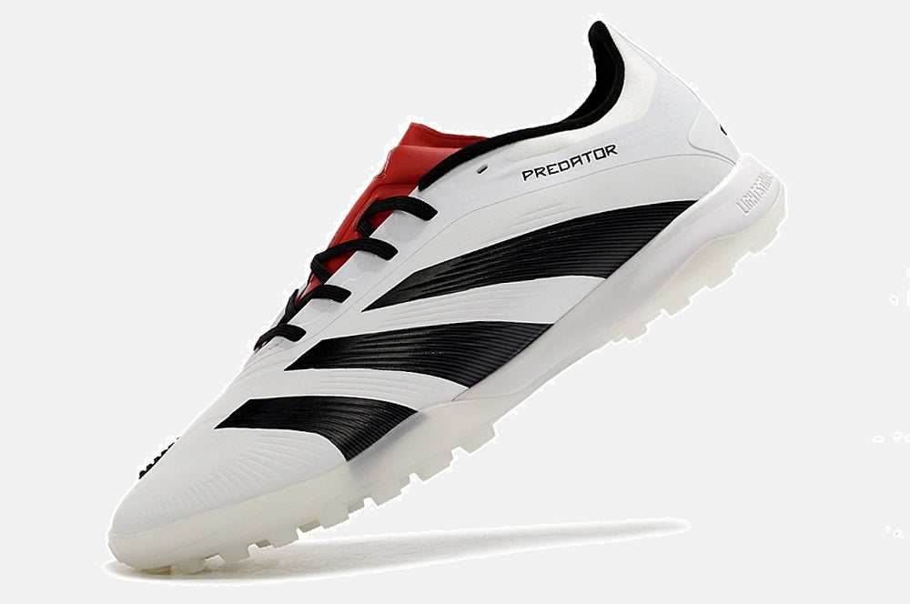 Chuteira Society Adidas Predator Elite 24 TF - Branca e Preta