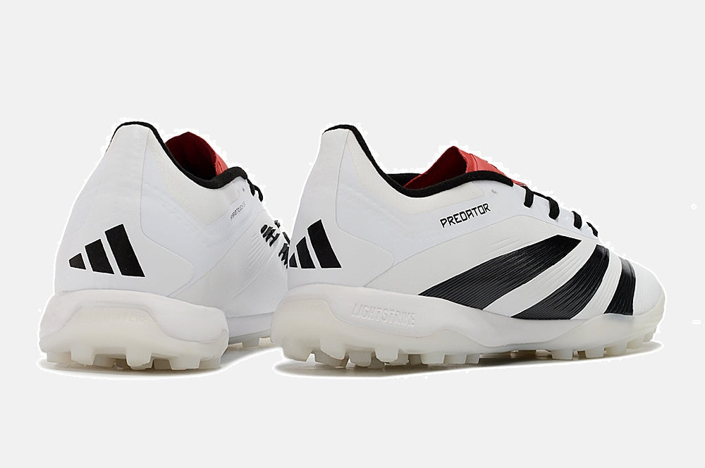 Chuteira Society Adidas Predator Elite 24 TF - Branca e Preta