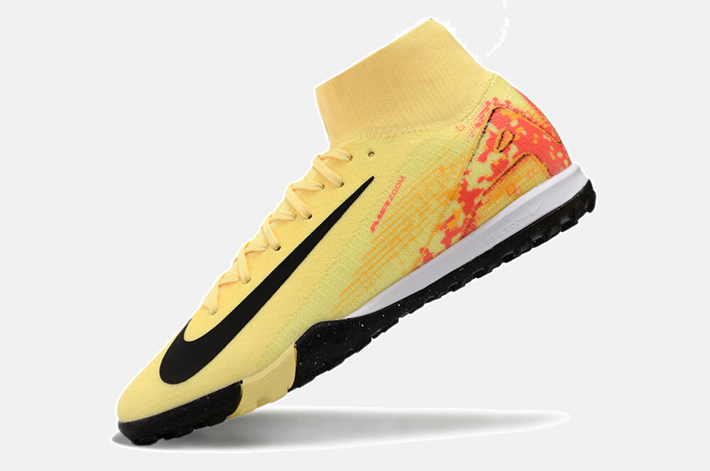 Chuteira Society Nike Air Zoom Mercurial Superfly 10 Elite TF - Amarela