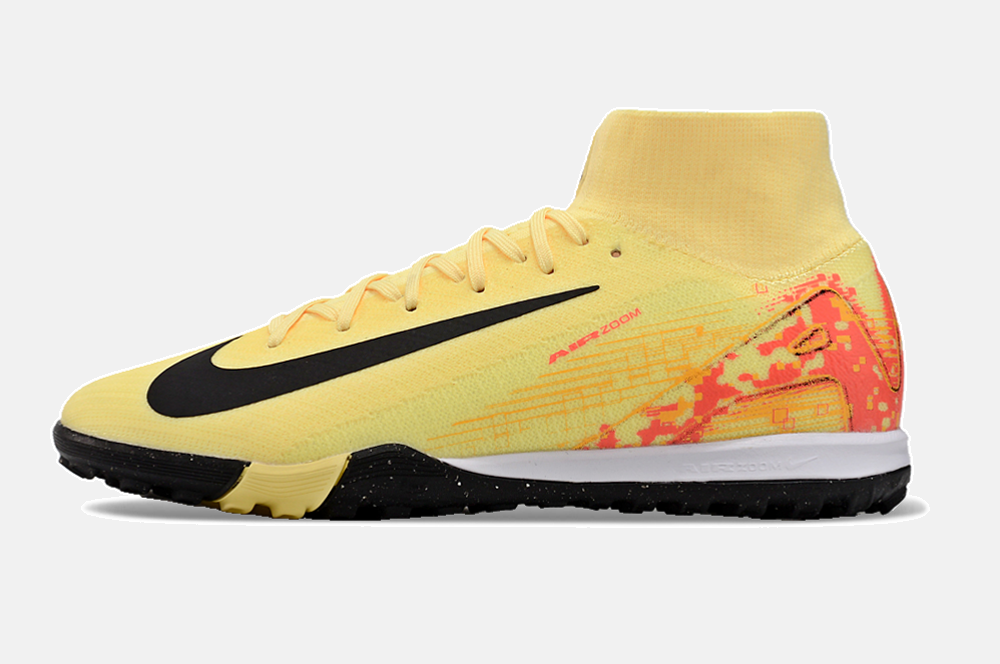 Chuteira Society Nike Air Zoom Mercurial Superfly 10 Elite TF - Amarela