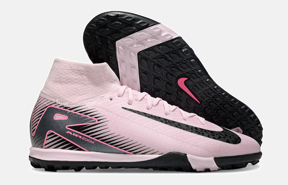 Chuteira Society Nike Air Zoom Mercurial Superfly 10 Elite TF - Rosa - imagem 8