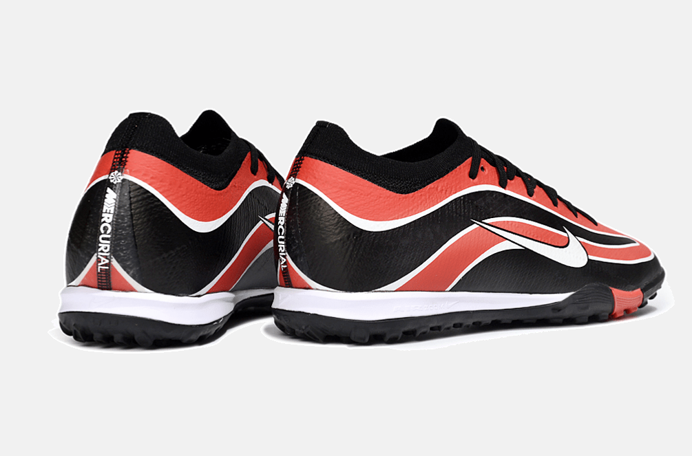 Chuteira Society Nike Air Zoom Mercurial Vapor 16 Elite TF - Laranja, Preta e Branca - MAGNUM SPORT*