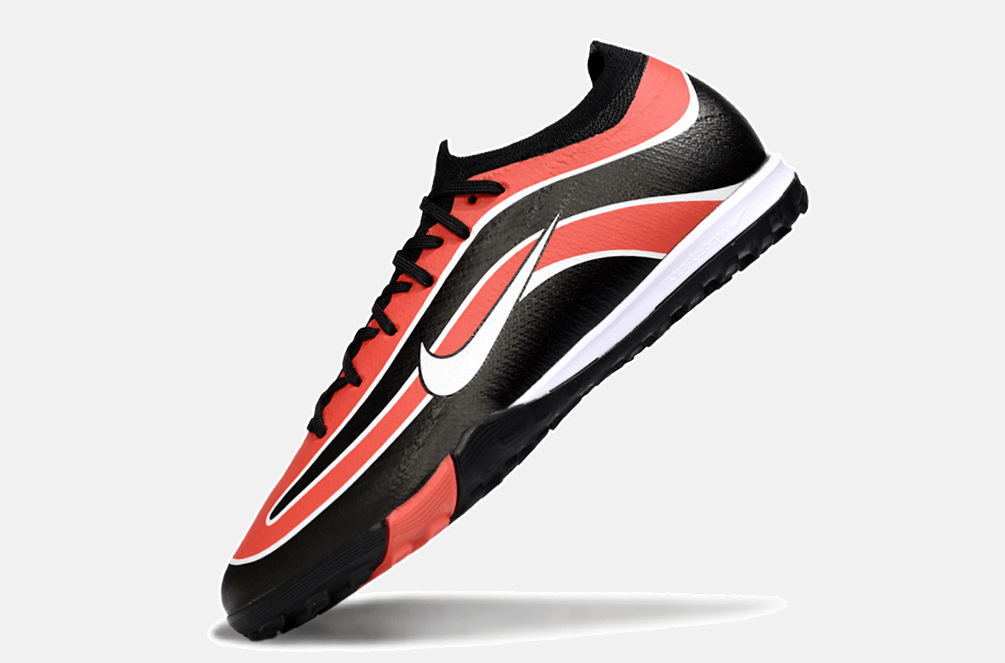 Chuteira Society Nike Air Zoom Mercurial Vapor 16 Elite TF - Laranja, Preta e Branca - MAGNUM SPORT*