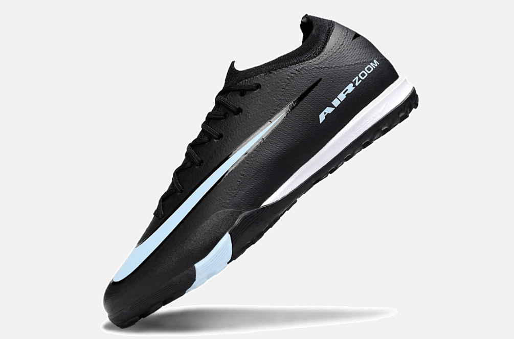 Chuteira Society Nike Air Zoom Mercurial Vapor 16 Elite TF - Preta e Azul - Shadow Pack - MAGNUM SPORT*