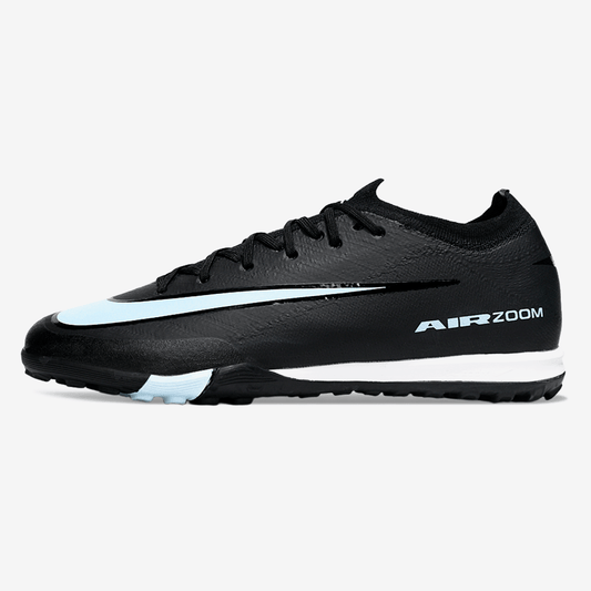 Chuteira Society Nike Air Zoom Mercurial Vapor 16 Elite TF - Preta e Azul - Shadow Pack - MAGNUM SPORT*