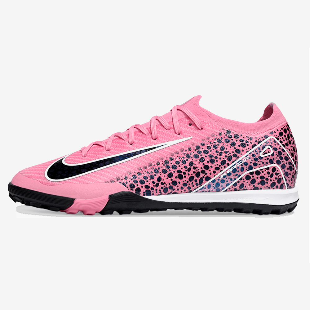Chuteira Society Nike Air Zoom Mercurial Vapor 16 Elite TF - Rosa e Preta - MAGNUM SPORT*