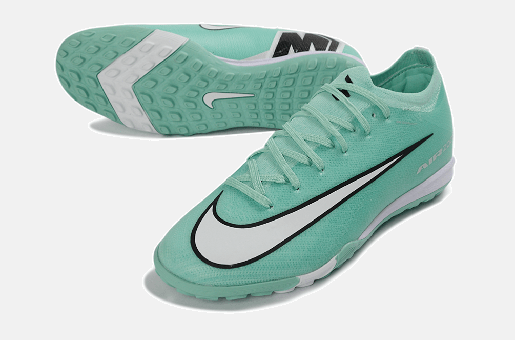 Chuteira Society Nike Air Zoom Mercurial Vapor 16 Elite TF - Turquesa - MAGNUM SPORT*