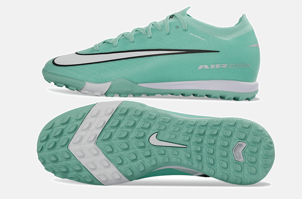 Chuteira Society Nike Air Zoom Mercurial Vapor 16 Elite TF - Turquesa - MAGNUM SPORT*