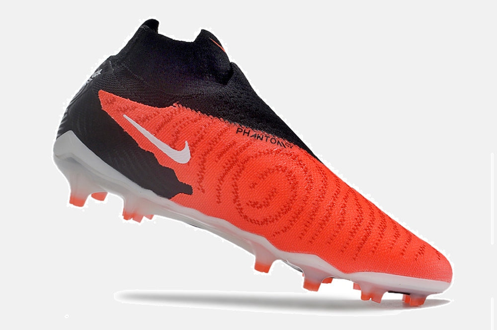 Chuteira Society Nike Gripknit Phantom GX Elite Dynamic Fit FG - Vermelha e Preta - imagem 5