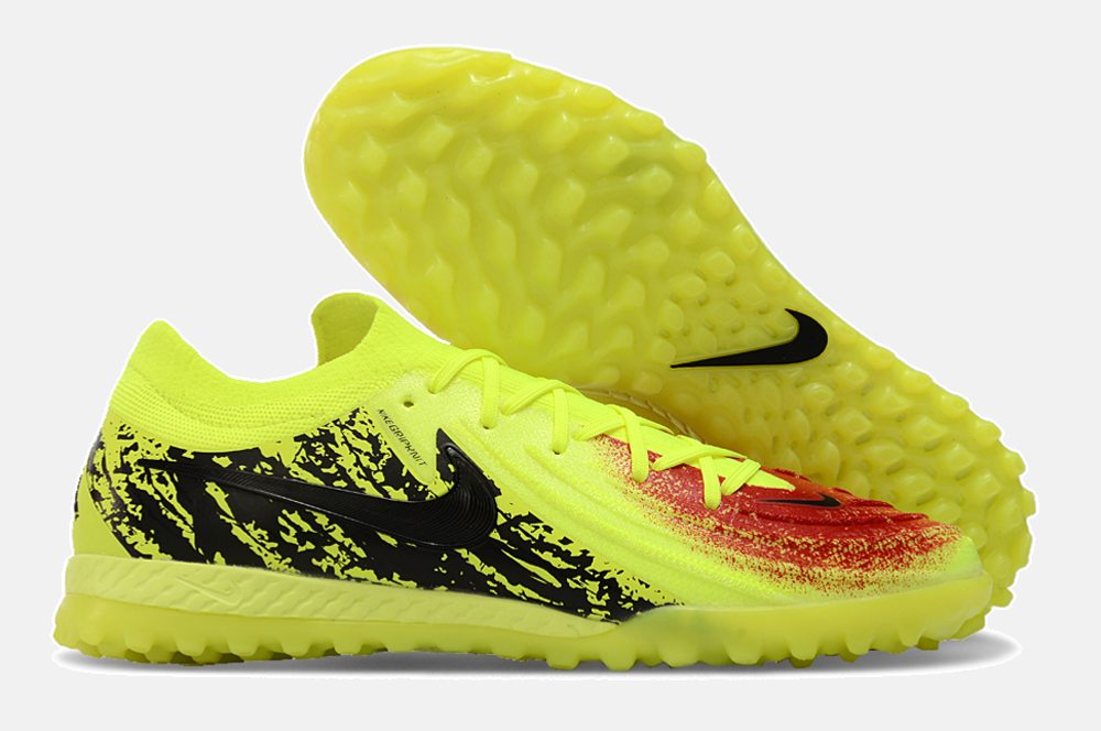 Chuteira Society Nike Phantom GX II TF - Amarela e Preta - imagem 8
