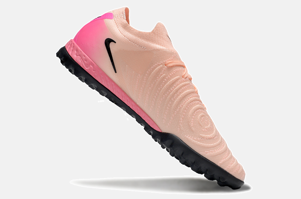 Chuteira Society Nike Phantom GX II TF - Rosa e Preta