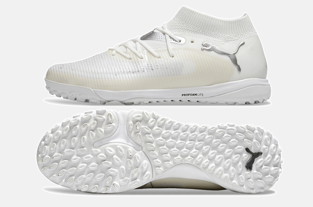 Chuteira Society Puma Future 8 TF - Branca - Whiteout Pack - MAGNUM SPORT*