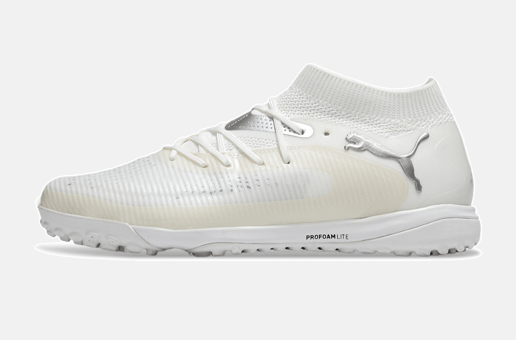 Chuteira Society Puma Future 8 TF - Branca - Whiteout Pack - MAGNUM SPORT*