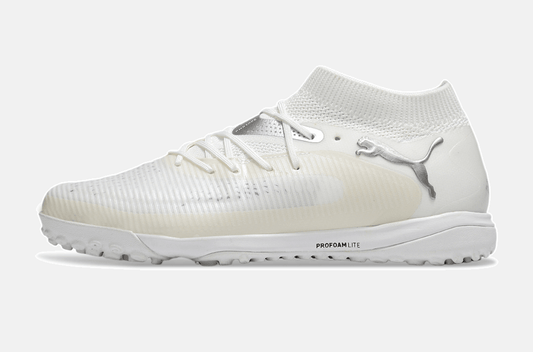 Chuteira Society Puma Future 8 TF - Branca - Whiteout Pack - MAGNUM SPORT*