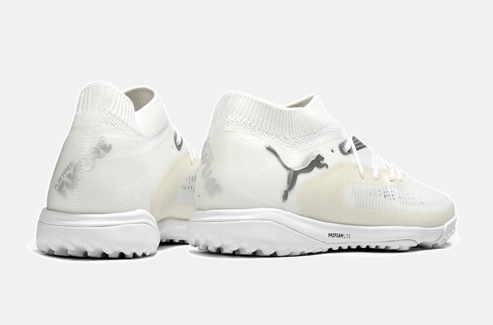 Chuteira Society Puma Future 8 TF - Branca - Whiteout Pack - MAGNUM SPORT*