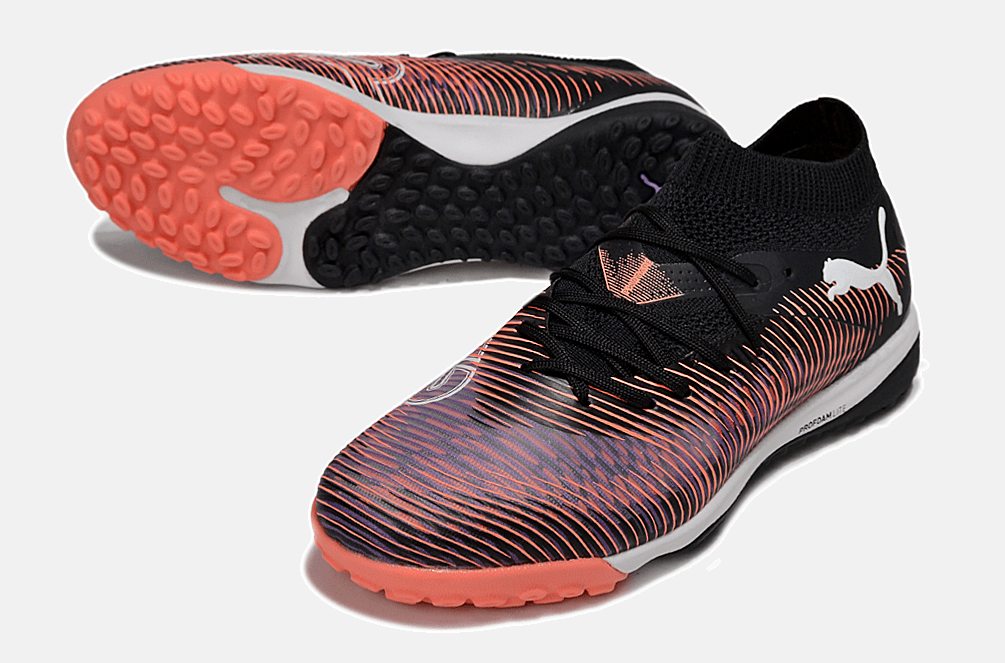 Chuteira Society Puma Future 8 TF - Preta, Roxa e Laranja - Unlimited Pack - MAGNUM SPORT*