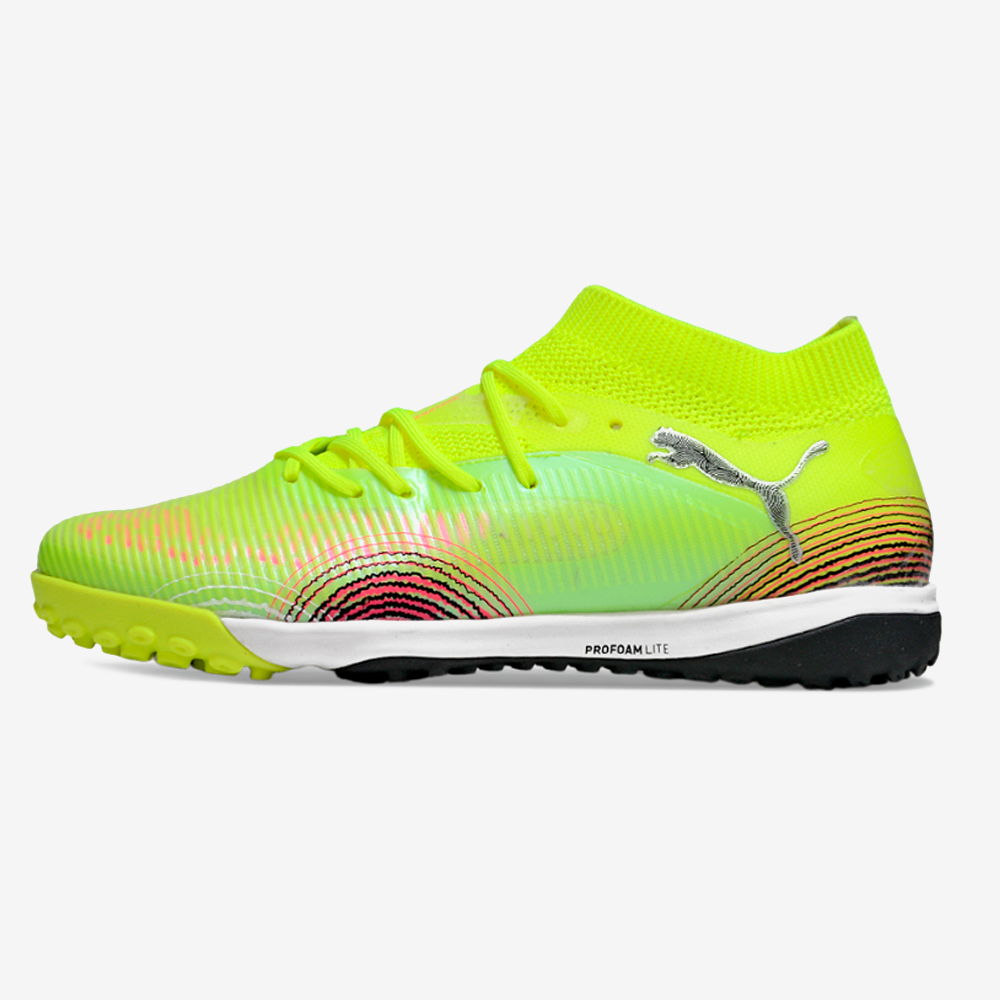 Chuteira Society Puma Future 8 TF - Verde, Preta e Branca - Audacity Pack - MAGNUM SPORT*