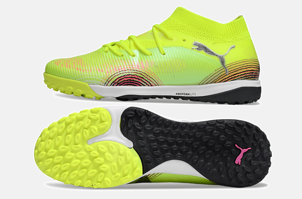 Chuteira Society Puma Future 8 TF - Verde, Preta e Branca - Audacity Pack - MAGNUM SPORT*
