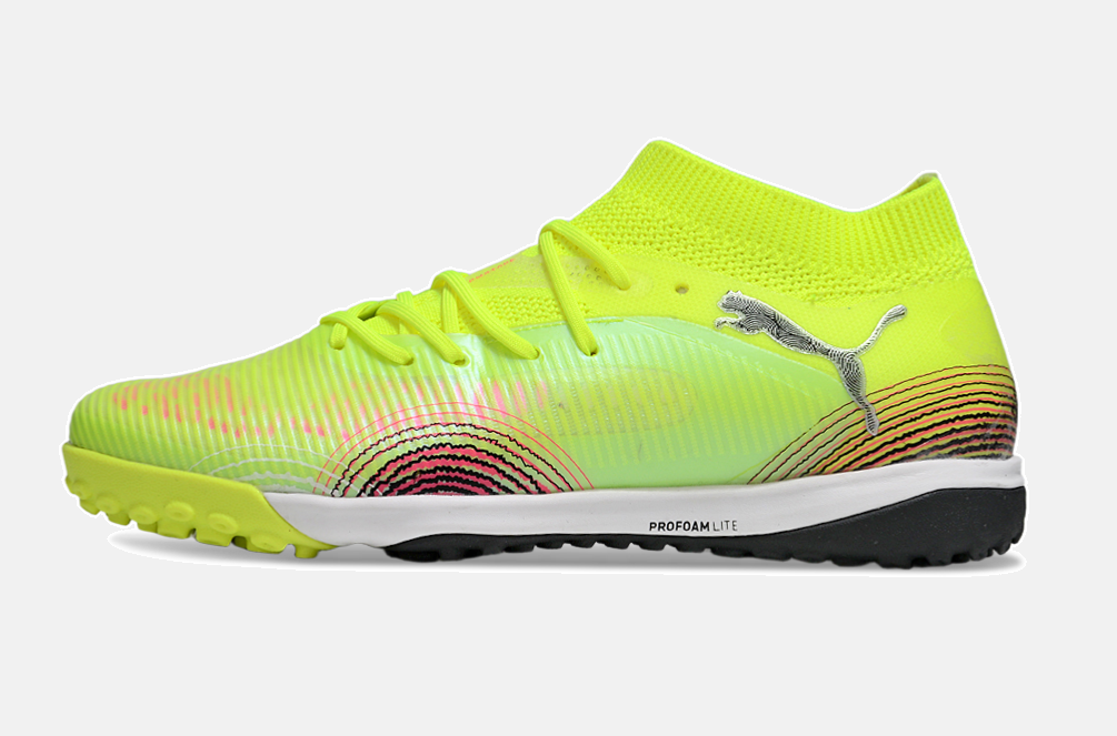 Chuteira Society Puma Future 8 TF - Verde, Preta e Branca - Audacity Pack
