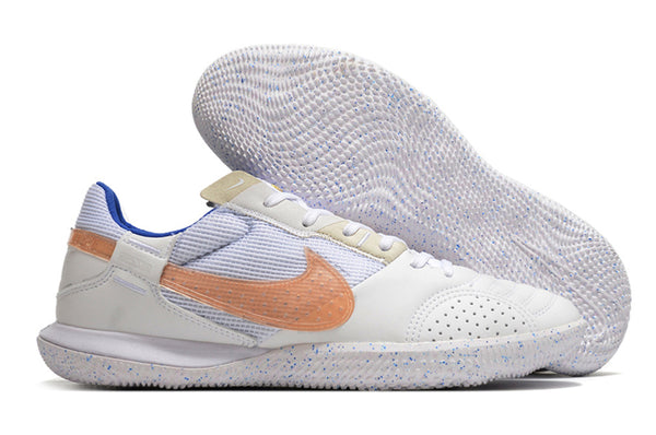 Tênis Futsal Nike Street Gato IC - Branca e Rosa