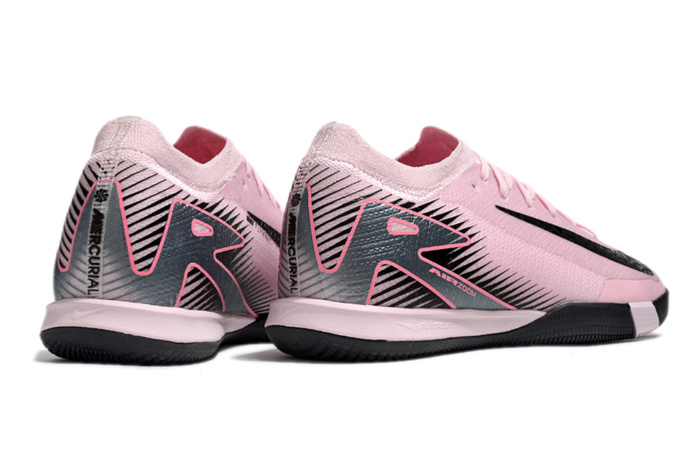 Chuteira Futsal Nike Mercurial Air Zoom Vapor 16 IC - Rosa e Preta