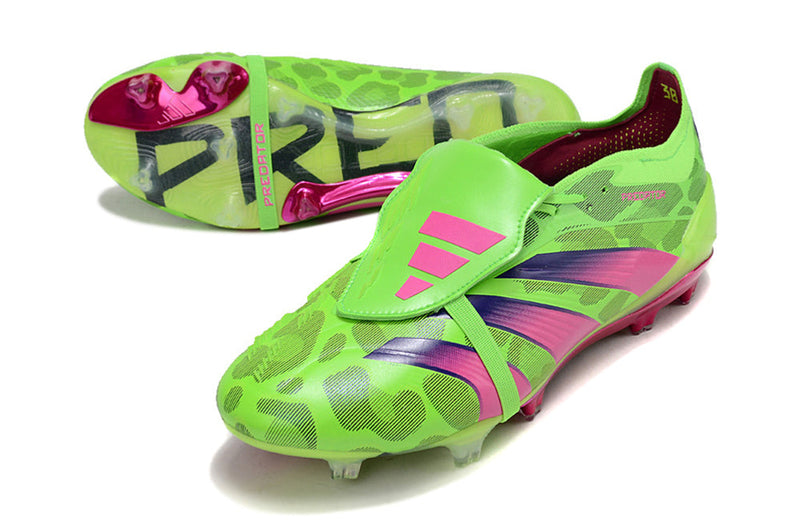 Chuteira Adidas Predator Elite Tongue FG - Verde