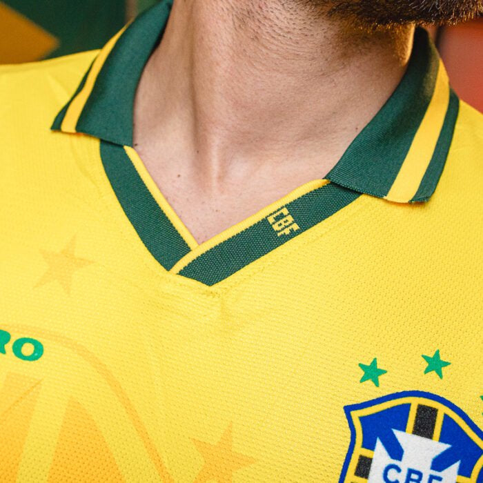 Camisa Seleção Brasileira 1994 I - Pronta Entrega