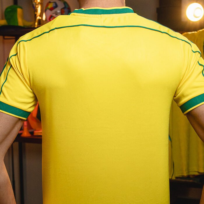 Camisa Seleção Brasileira 1998 I - Pronta Entrega