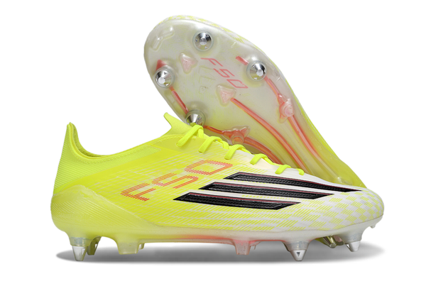 Chuteira Adidas F50 Elite SG - Verde e Branca