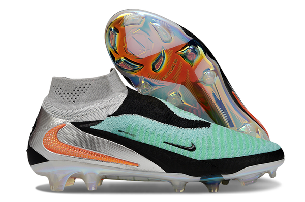 Chuteira Nike Phantom GX 6 Elite FG - Azul e Branco