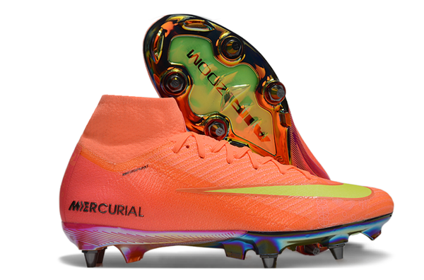 Chuteira Nike Zoom Mercurial SuperFly 10 Elite SG - Laranja