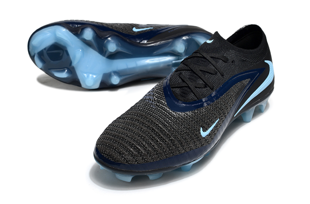 Chuteira Nike Phantom 6 Elite FG - Preta e Azul - Shadow Pack