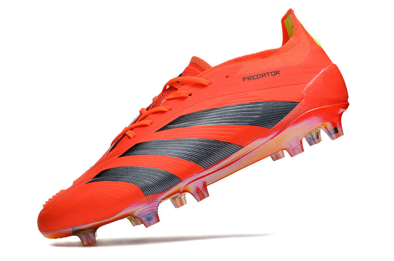 Chuteira Adidas Predator Elite FG - Laranja e Cinza