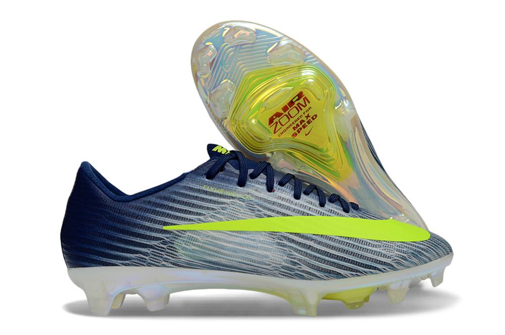 Chuteira Nike Air Zoom Mercurial Superfly 11 Elite FG -Azul e Verde