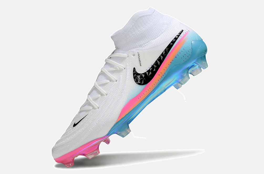 Nike Phantom Luna Elite FG - Branca, Rosa, Laranja e Azul