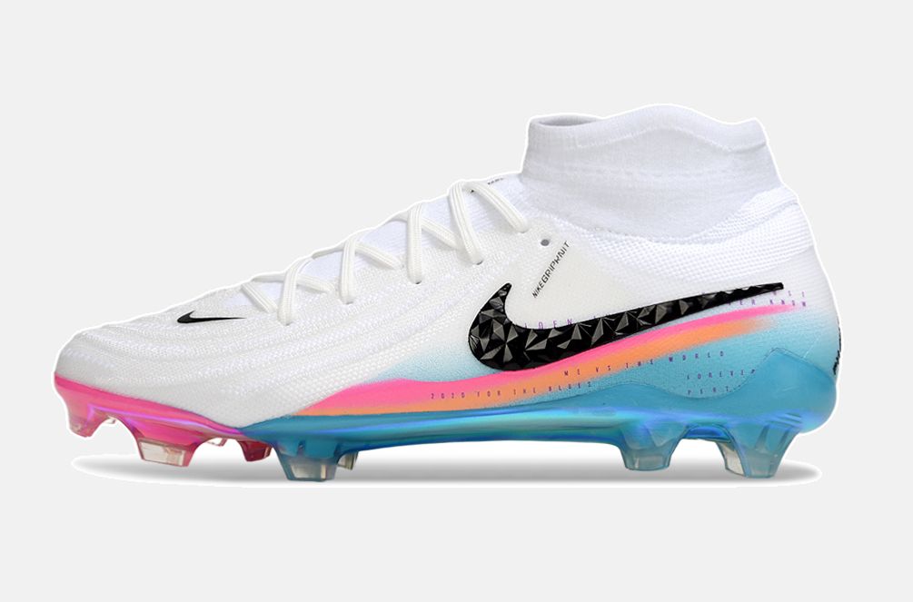 Nike Phantom Luna Elite FG - Branca, Rosa, Laranja e Azul