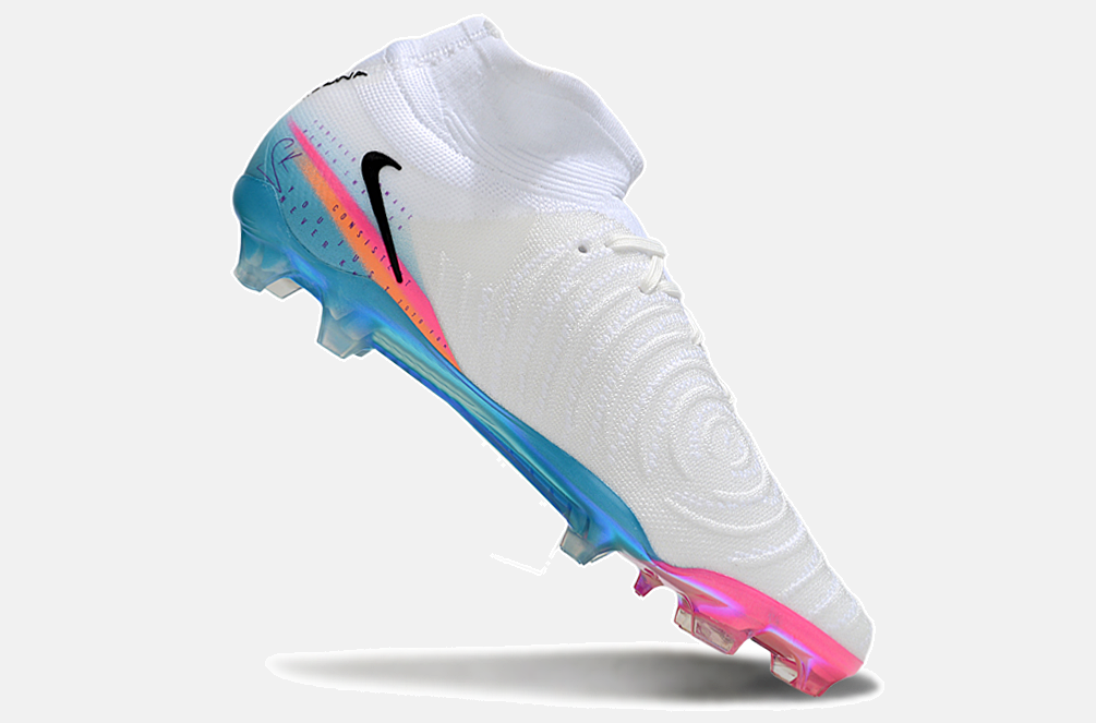 Nike Phantom Luna Elite FG - Branca, Rosa, Laranja e Azul