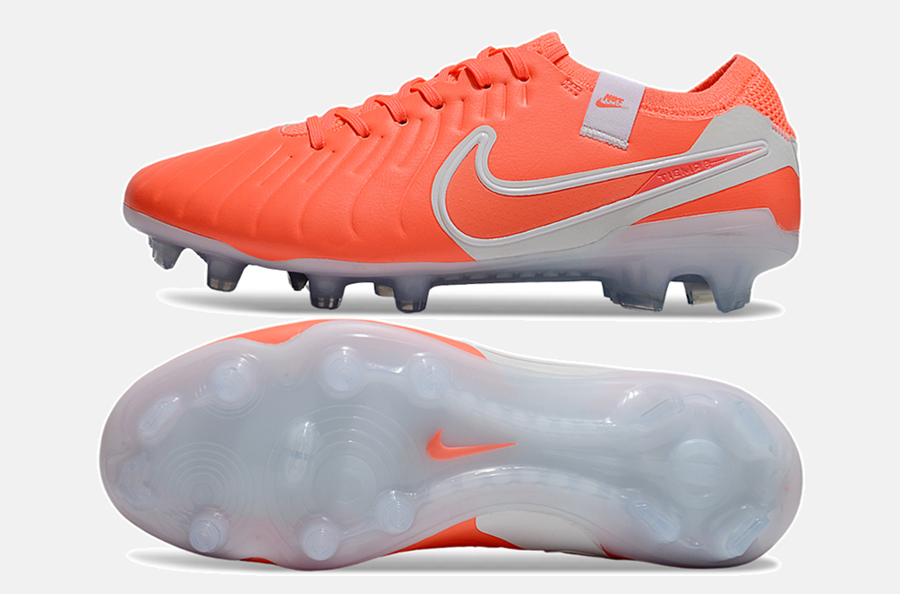 Nike Tiempo Legend 10 FG -  Laranja e Branca - Pack Mad Energy