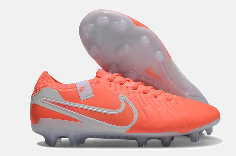Nike Tiempo Legend 10 FG -  Laranja e Branca - Pack Mad Energy