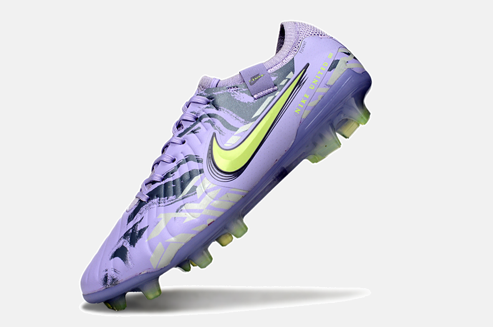 Nike Tiempo Legend 10 FG -  Roxa e Verde - Pack United