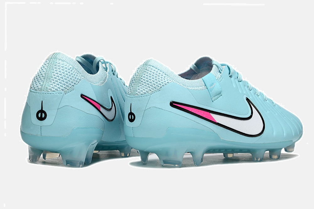 Nike Tiempo Legend 10 X Elite FG -  Azul, Rosa e Branca - Pack Prism
